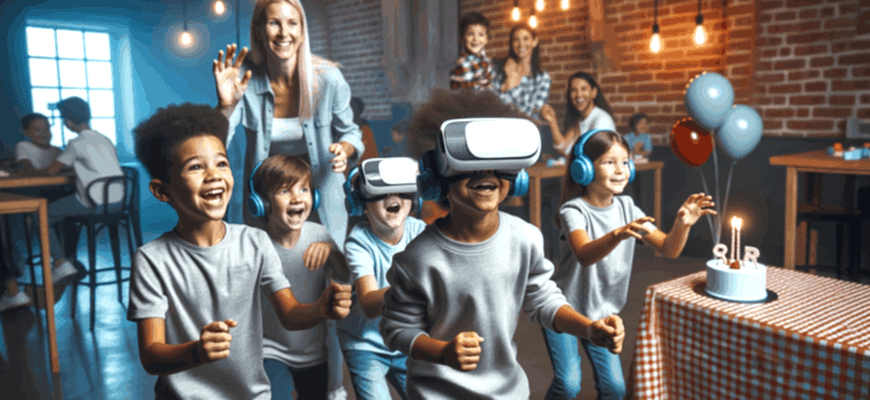 Фиджитал-турнир для детей в Пензе: как с помощью VR удержать внимание и сделать праздник незабываемым