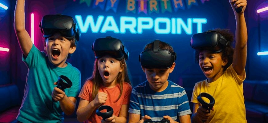 Безопасность детей в VR-клубе Алматы: как устроить яркий и безопасный праздник для ребенка в Warpoint